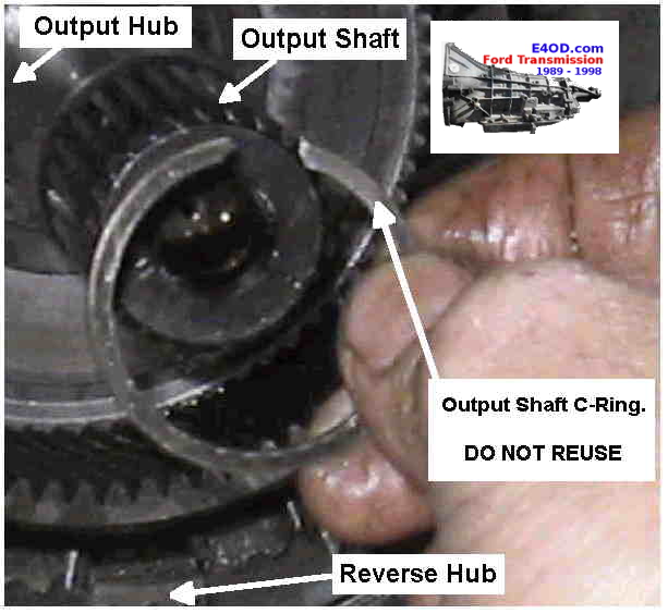 c ring output shaft